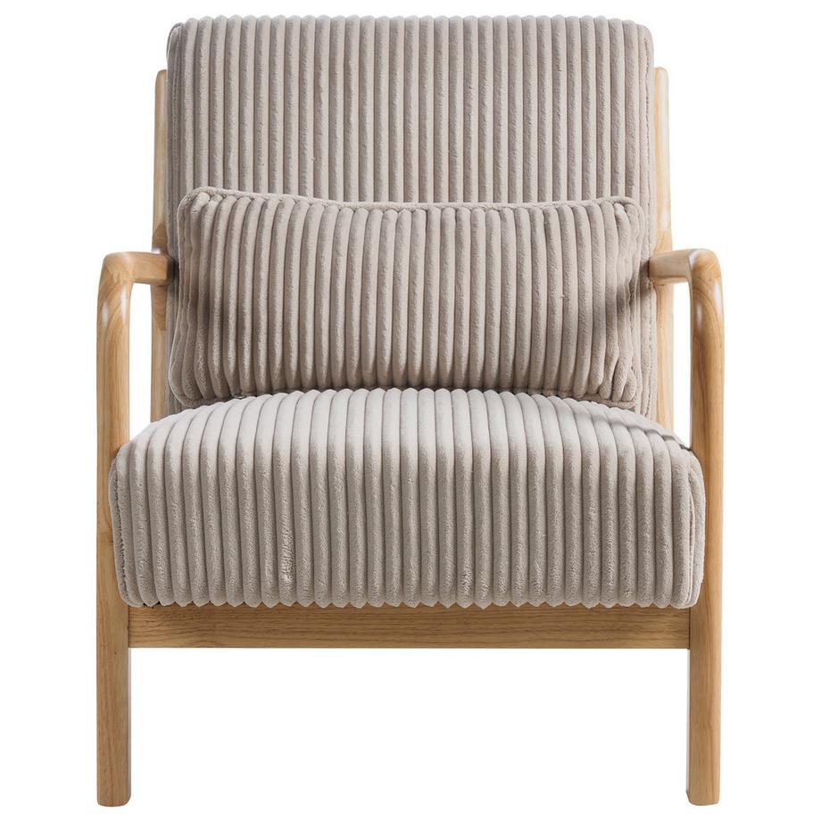 Beliani Sessel aus Cord Minimalistisch SORSELE  