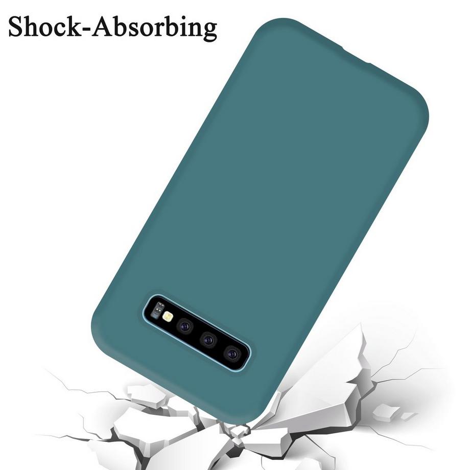 Cadorabo  Hülle für Samsung Galaxy S10 PLUS TPU Silikon Liquid 