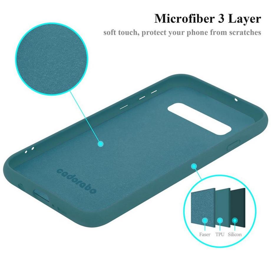 Cadorabo  Hülle für Samsung Galaxy S10 PLUS TPU Silikon Liquid 