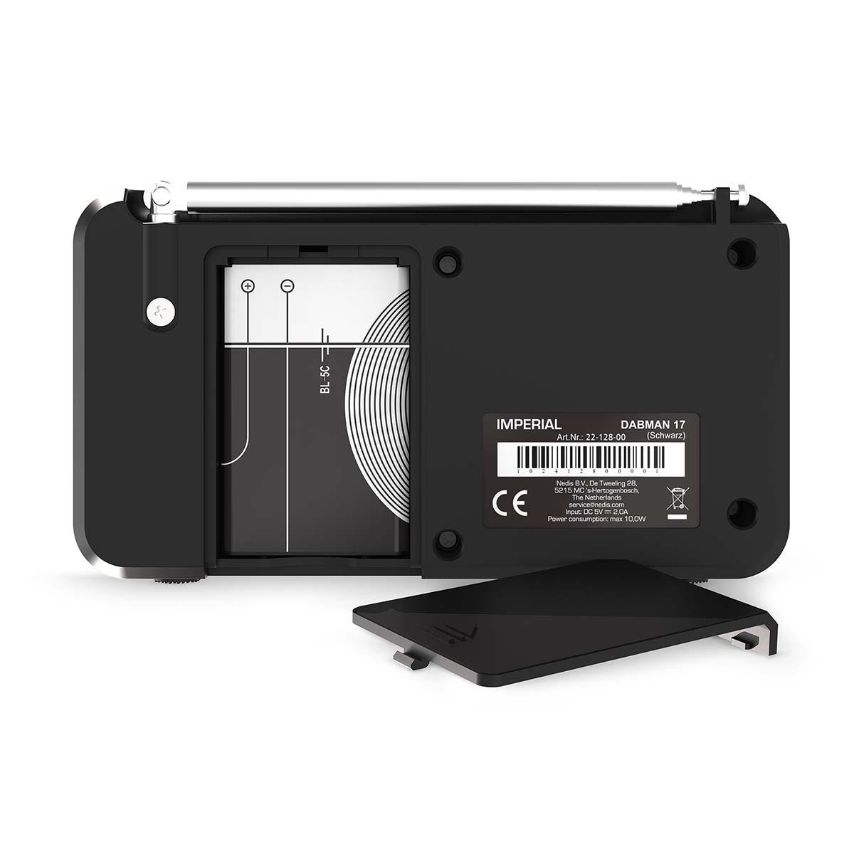 Imperial  DAB+/FM Radio mit Bluetooth DABMAN 17 