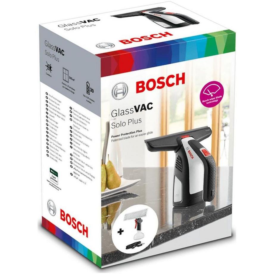 Bosch Home and Garden Aspirateur à fenêtre sans fil GlassVAC Solo Plus  