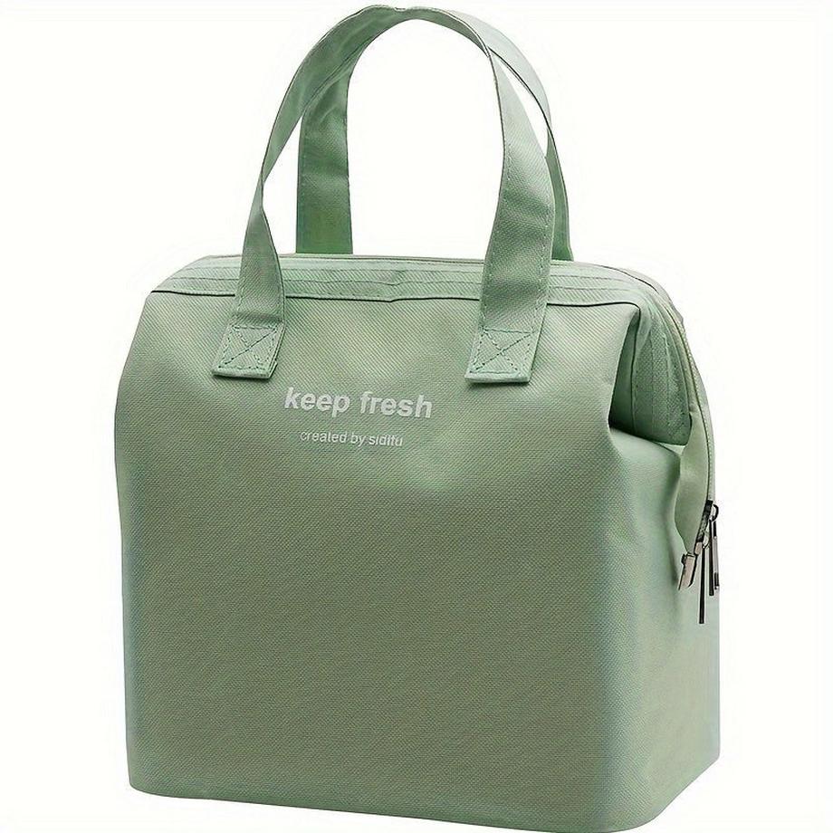 Only-bags.store  Isolierte Lunch Bag, einfache Bento Kühltasche, Lunch Tote Bag für Lunch Box, Erwachsene Picknick Arbeiten Wandern Strand Lunch Bag 