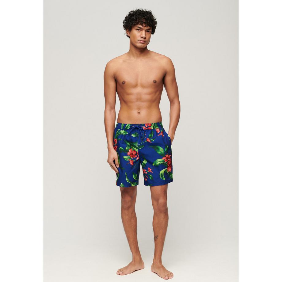 Superdry Pantaloncini da bagno stampa hawaiana  