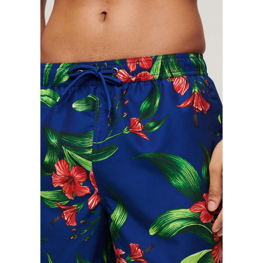 Superdry Pantaloncini da bagno stampa hawaiana  