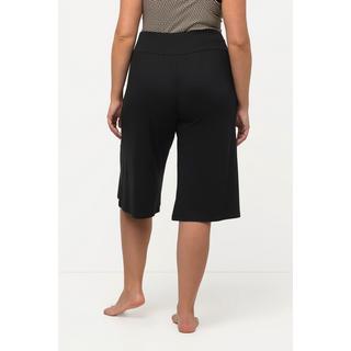 Ulla Popken  Bermuda, coupe large et droite, ceinture élastique 