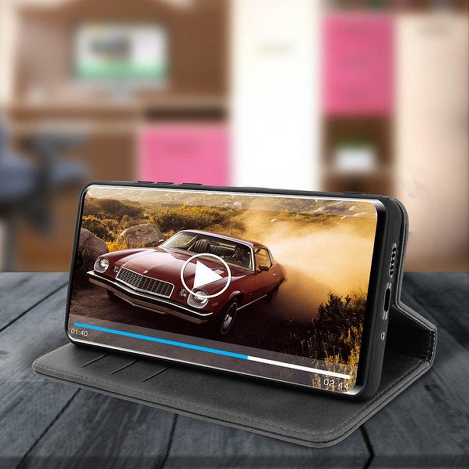 Avizar  Wallet Cover Huawei P30 Pro Schwarz 