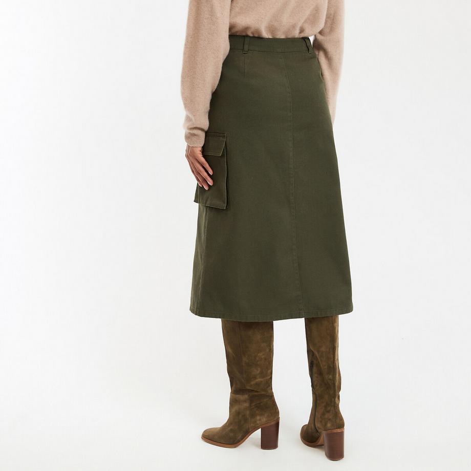 La Redoute Collections Gonna Svasata Cotone  