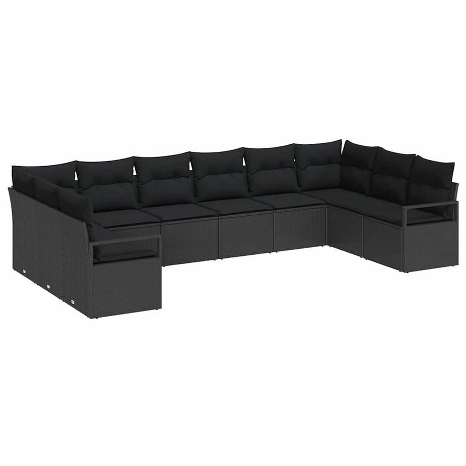 Ensemble de meubles de jardin poly rattan