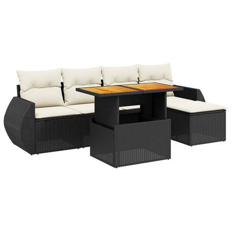 VidaXL Garten sofagarnitur poly-rattan  