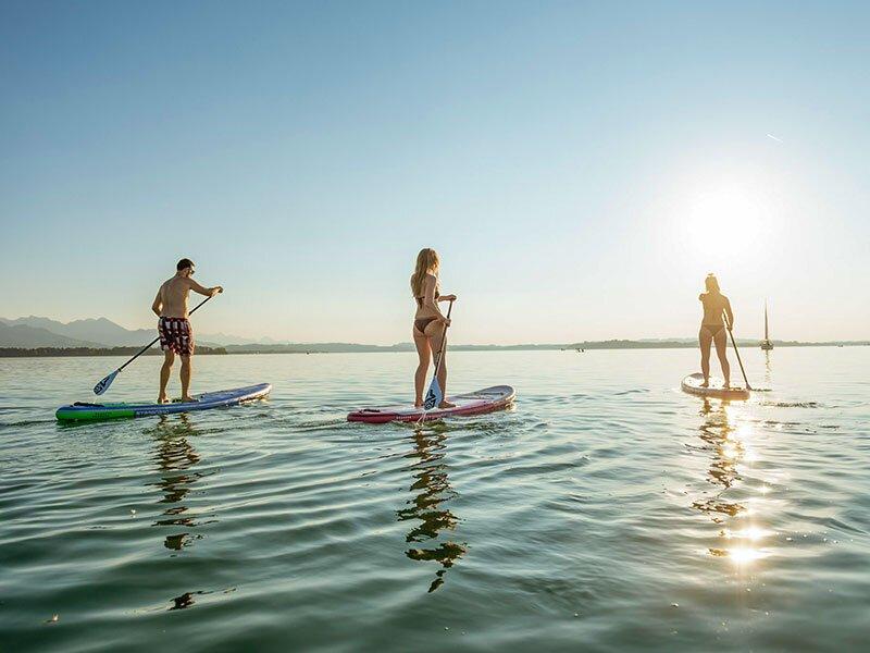 Smartbox  Séjour sportif en Bavière avec location de stand-up paddle ou de vélo électrique pour 2 - Coffret Cadeau 