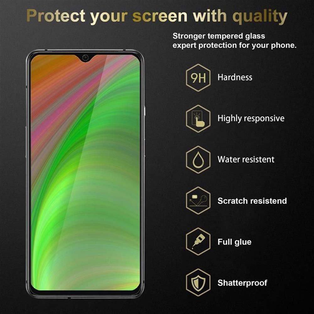 Cadorabo  Plein écran Film de protection compatible avec OnePlus 7T - Verre de protection d'écran durci (Tempered) d'une dureté de 9H avec 3D Touch 