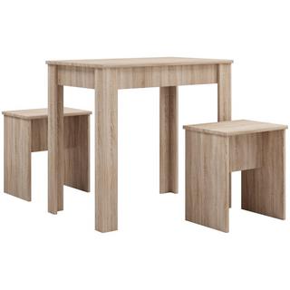 VCM Bois Salle à manger Banc Table de cuisine Set de table Bancs Esal L Bois Salle à manger Banc Table de cuisine Set de table Bancs Esal L  