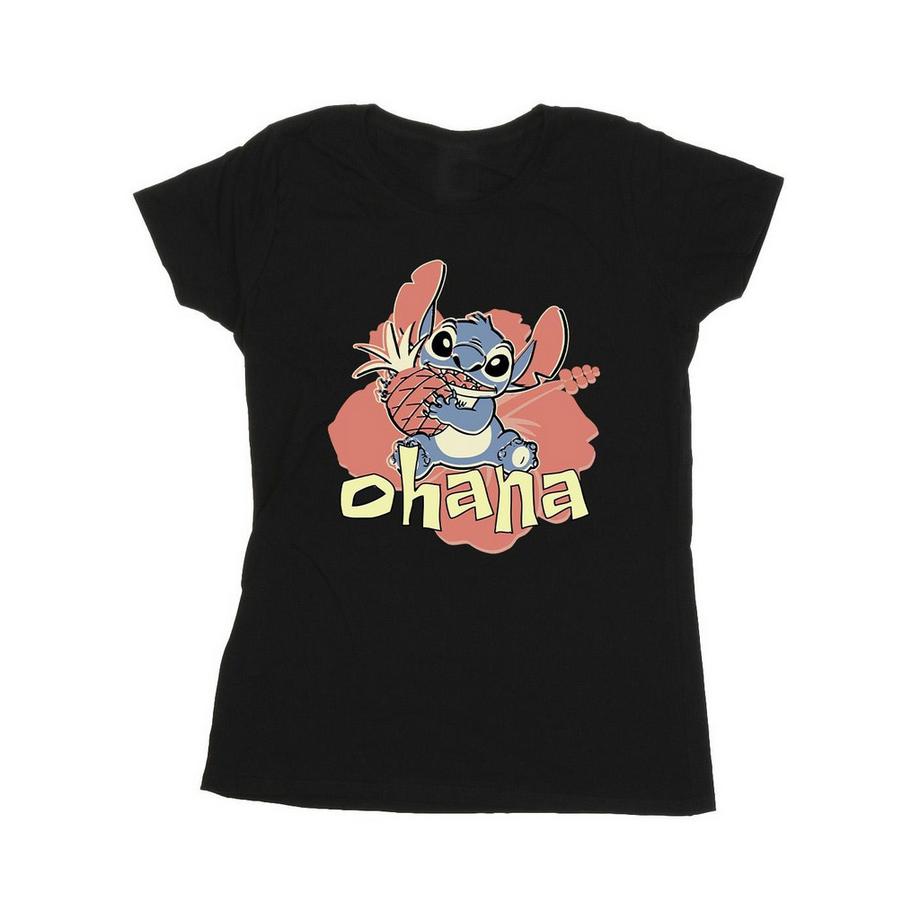 Disney Ohana T-Shirt Imprimé  
