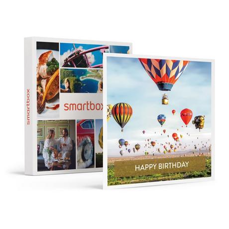 Smartbox  Anniversaire sensationnel dans les airs en Europe pour 1 personne - Coffret Cadeau 