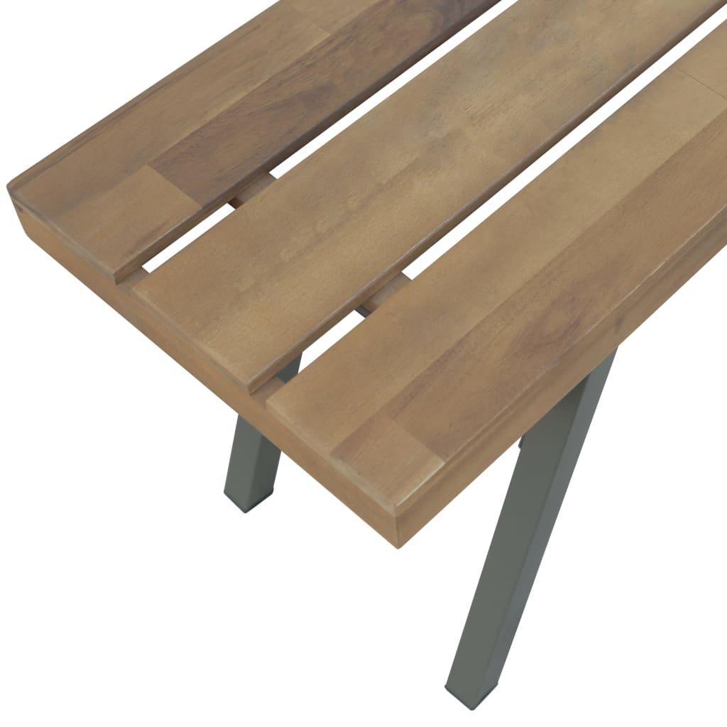 VidaXL Banc de jardin bois  