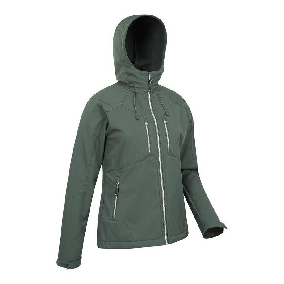 Mountain Warehouse Giacca Soft Shell Helsinki con Cappuccio  