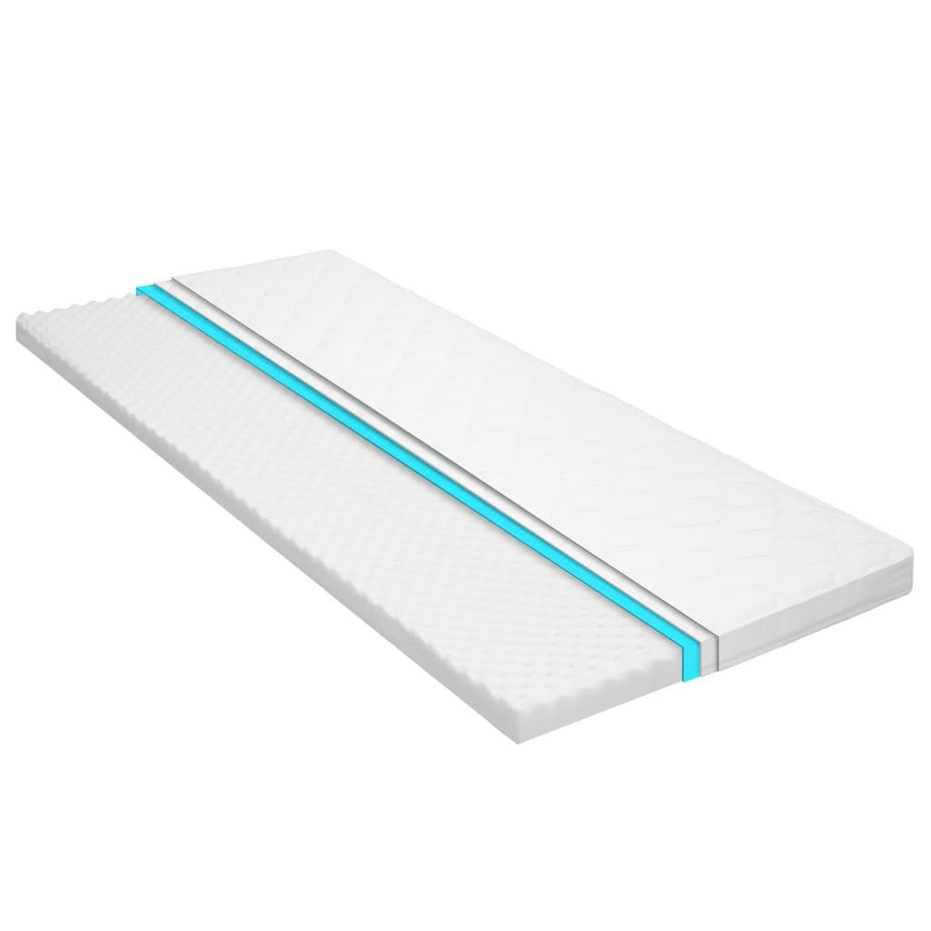 VidaXL Sur-matelas mousse  