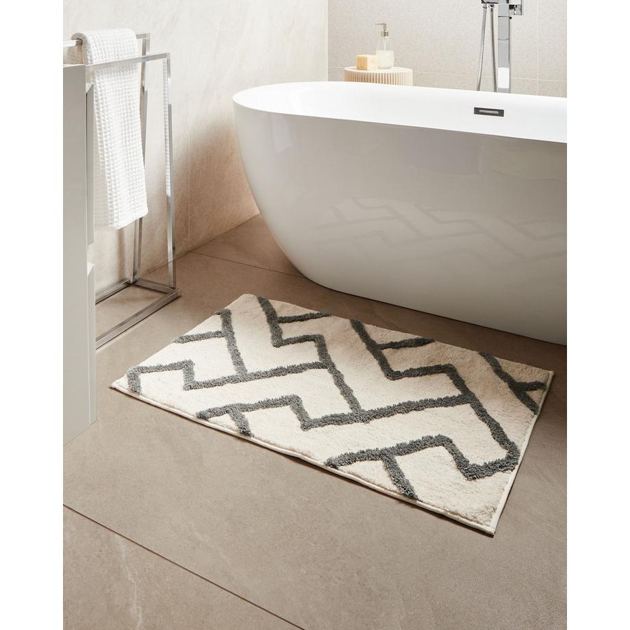Beliani Tapis de bain en Polyester  GARHI  