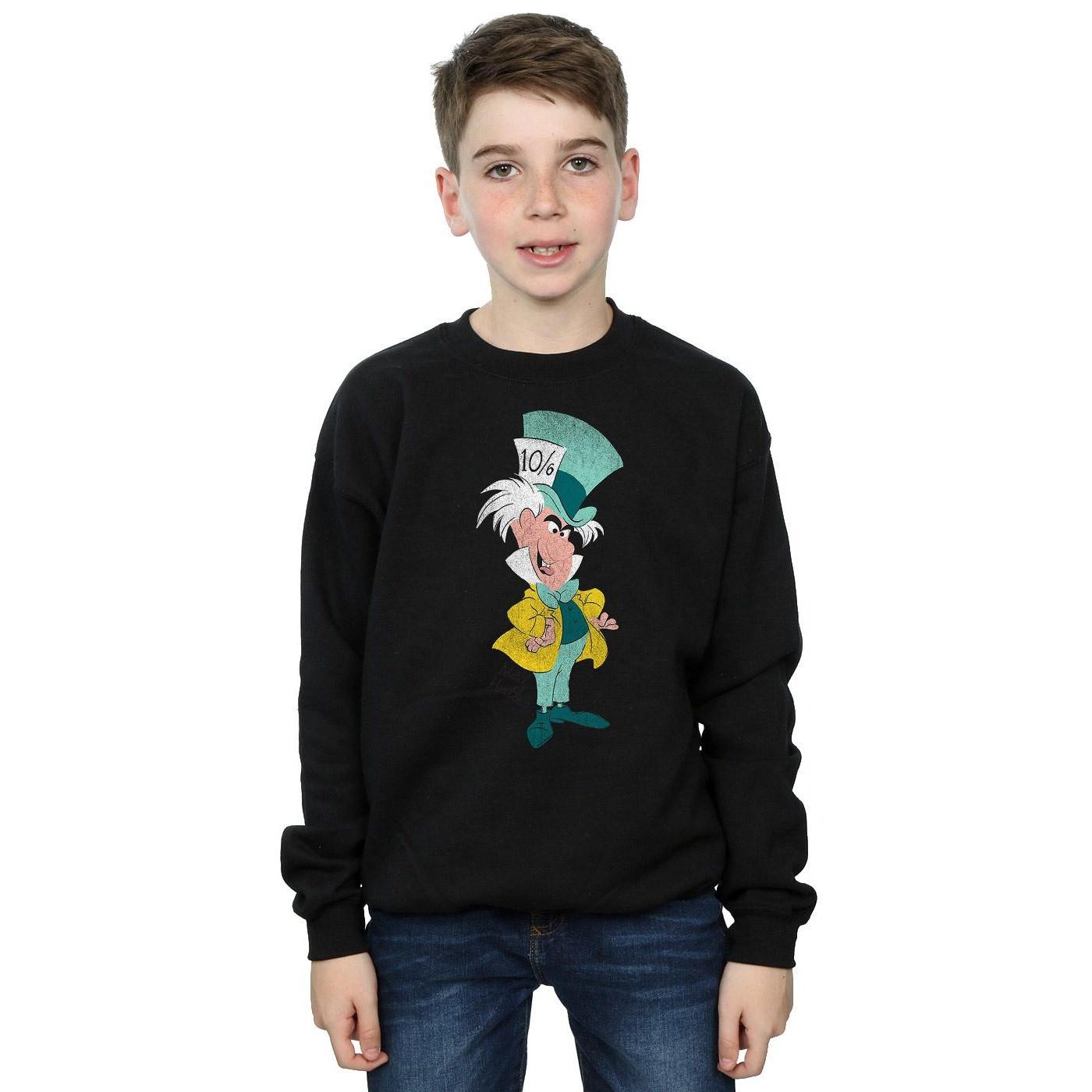 Disney  Alice In Wonderland Classic Mad Hatter Sweatshirt 