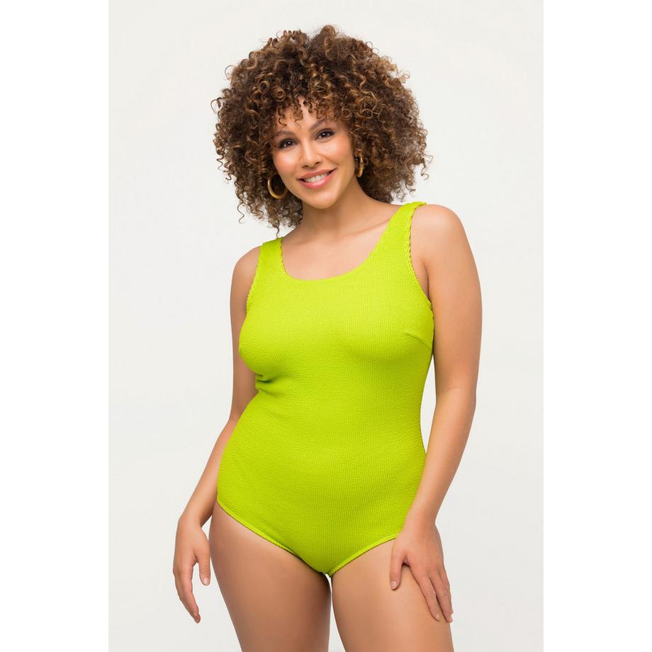 Ulla Popken Maillot de bain texturé sans bonnets souples  