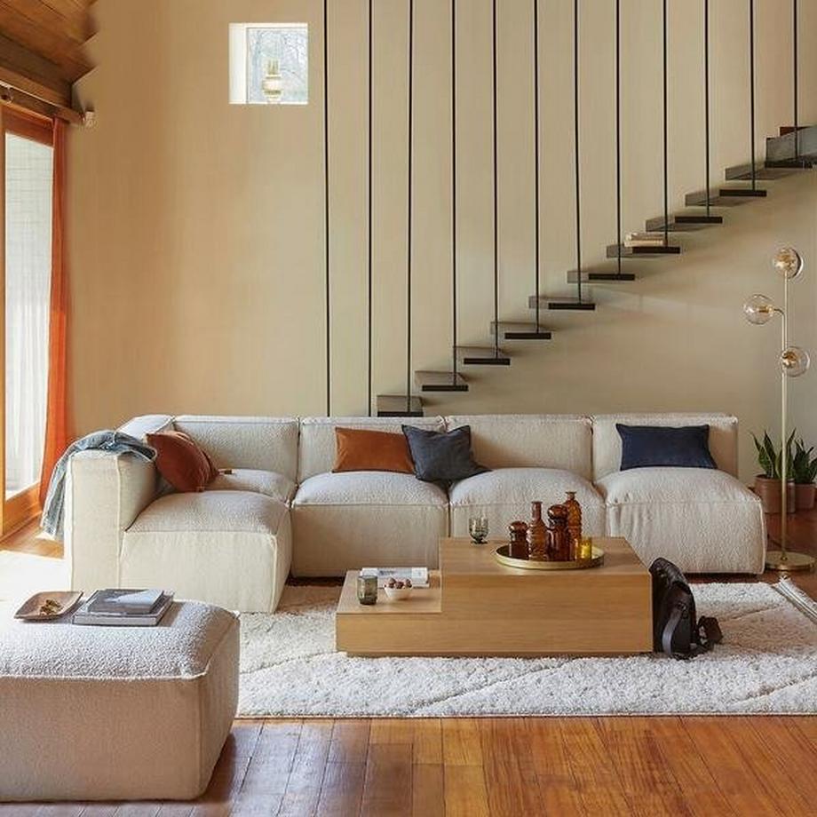 La Redoute Intérieurs Lampadaire laiton et verre  