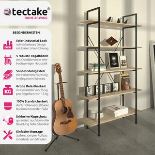 Tectake Regal Glasgow 106x34,5x179,5cm  