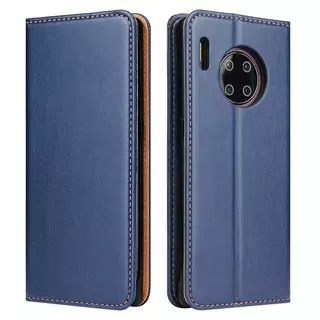 Cover-Discount  Huawei Mate 30 - Stand Flip Case Housse  foncé Bleu