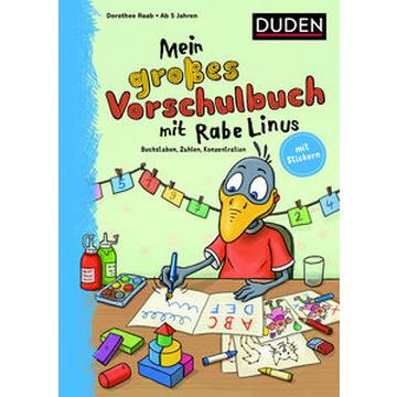 Mein großes Vorschulbuch mit Rabe Linus