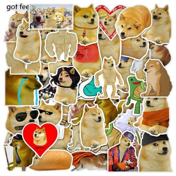 Gameloot Pack d'autocollants - Doge  