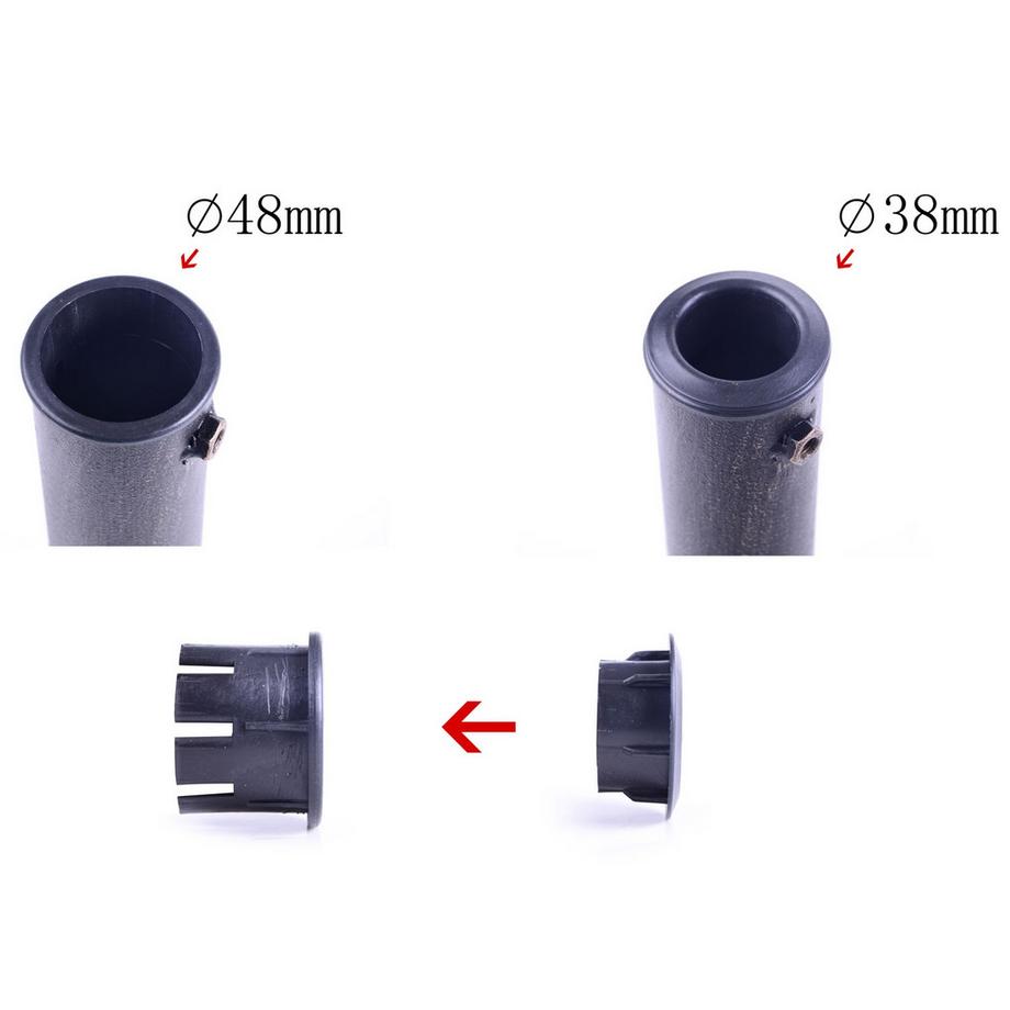 Northio Pied De Parasol Pied De Parasol Pied De Parasol 9Kg 38/48Mm Résine Polyester Bronze L44 X L44 X H33Cm  