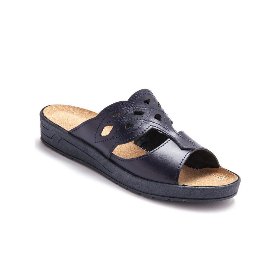 Pédiconfort Damen Pantoletten mit Korksohle  