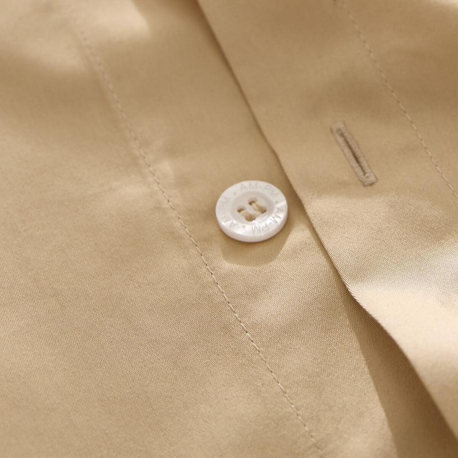 AM.PM Housse de couette Galor en satin de coton  