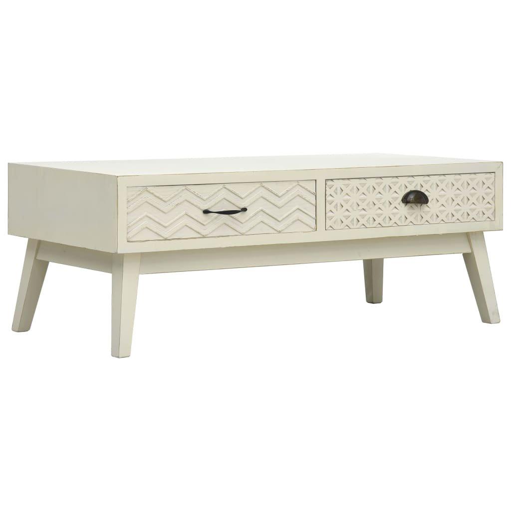 VidaXL Table basse bois  