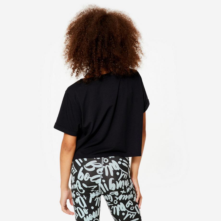 DOMYOS  Crop top bambina modern jazz dance poliestere 