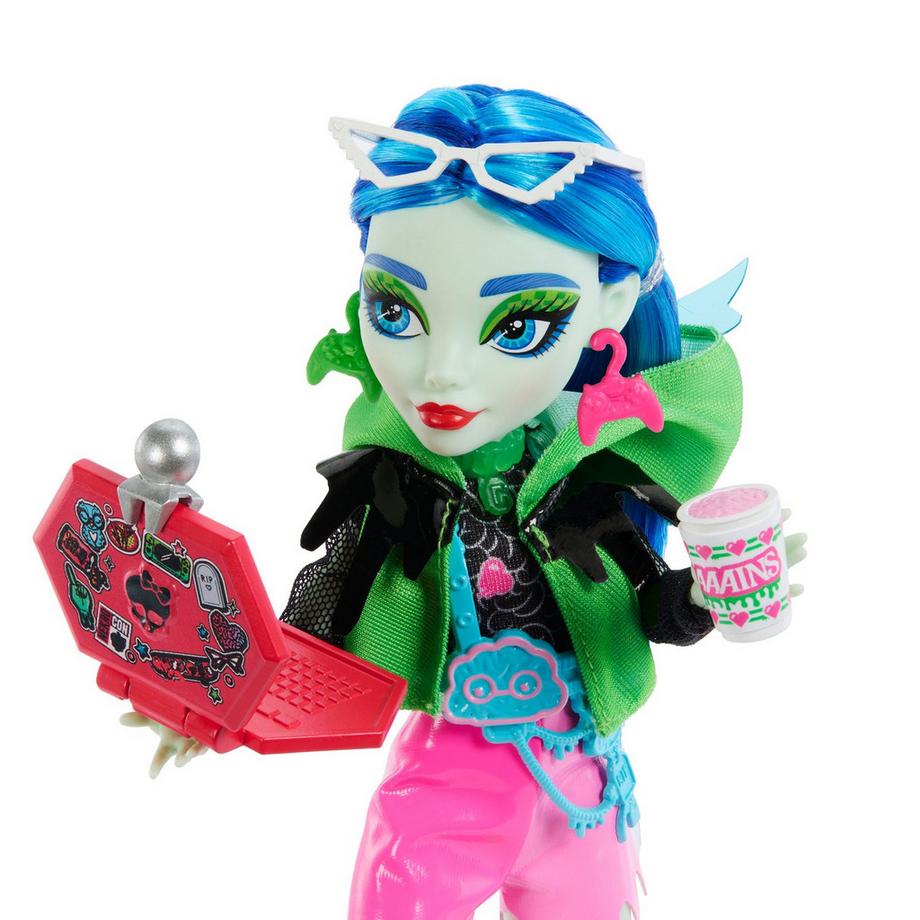 Mattel  Monster High Skulltimate Secrets Ghoulia Yelps Puppe 