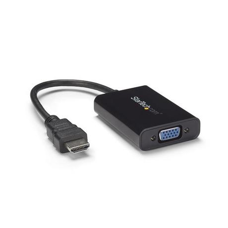 STARTECH.COM  StarTech.com Adattatore convertitore video HDMI a VGA con Micro USB e audio per PC desktop/laptop/ultrabook - 1920x1200 