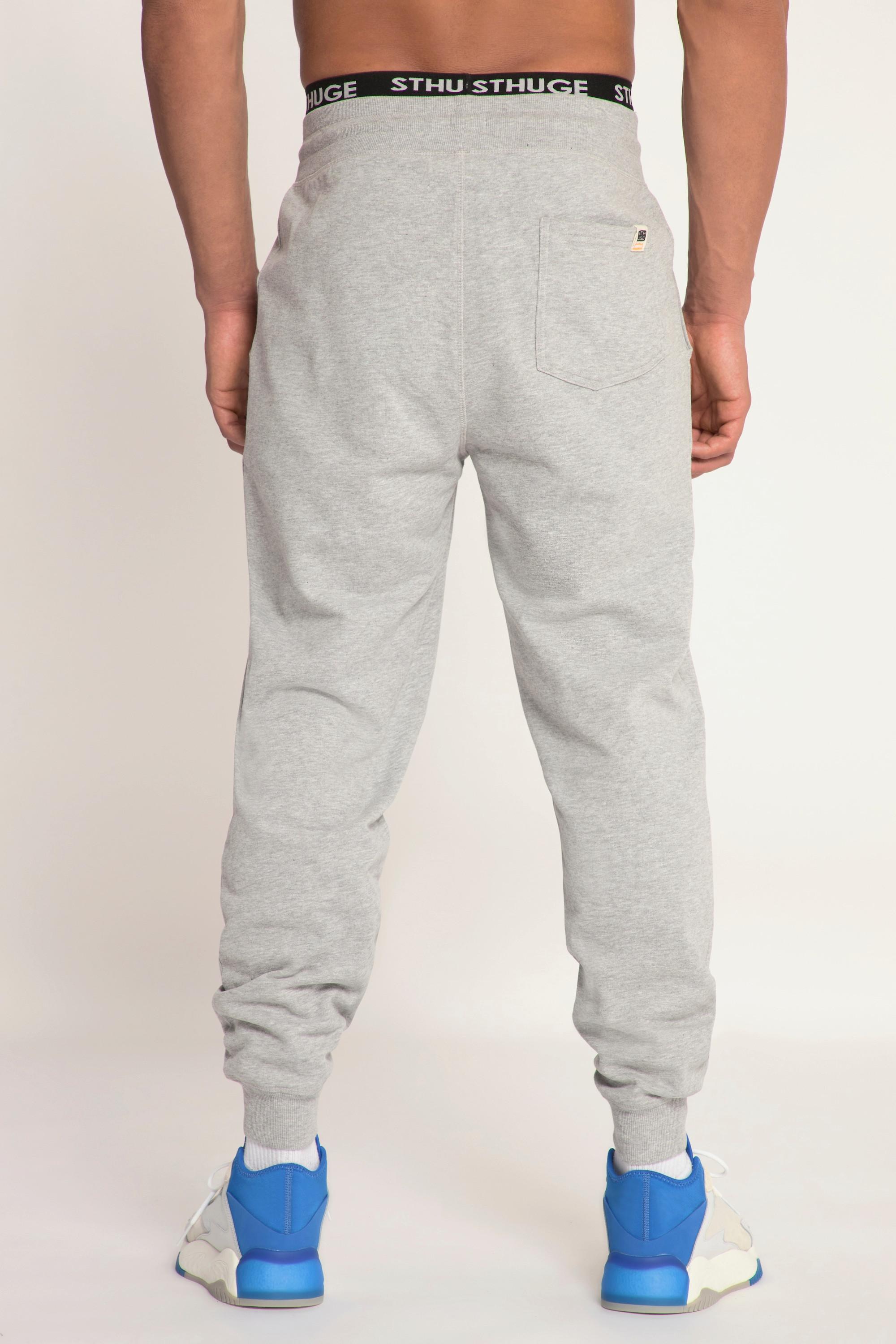 Sthuge  Pantalon de jogging à poches et taille élastique, coupe Relaxed Fit - jusqu'au 8 XL 