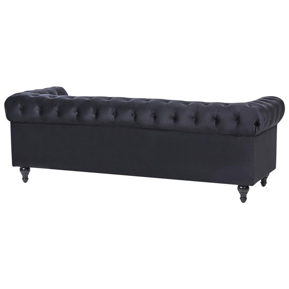 Beliani Ensemble de salon en Velours Glamour CHESTERFIELD  