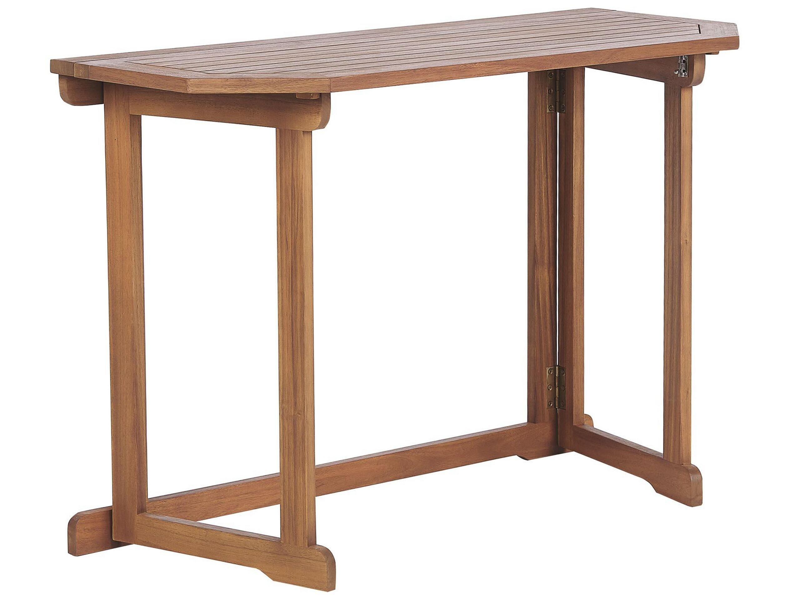 Beliani Table de jardin en Acacia Scandinave TREIA  