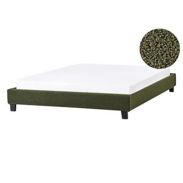 Letto senza testata en Bouclé Minimalista ROANNE