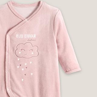 La Redoute Collections  Pyjama 1 pièce en velours coton bio préma-2 ans 