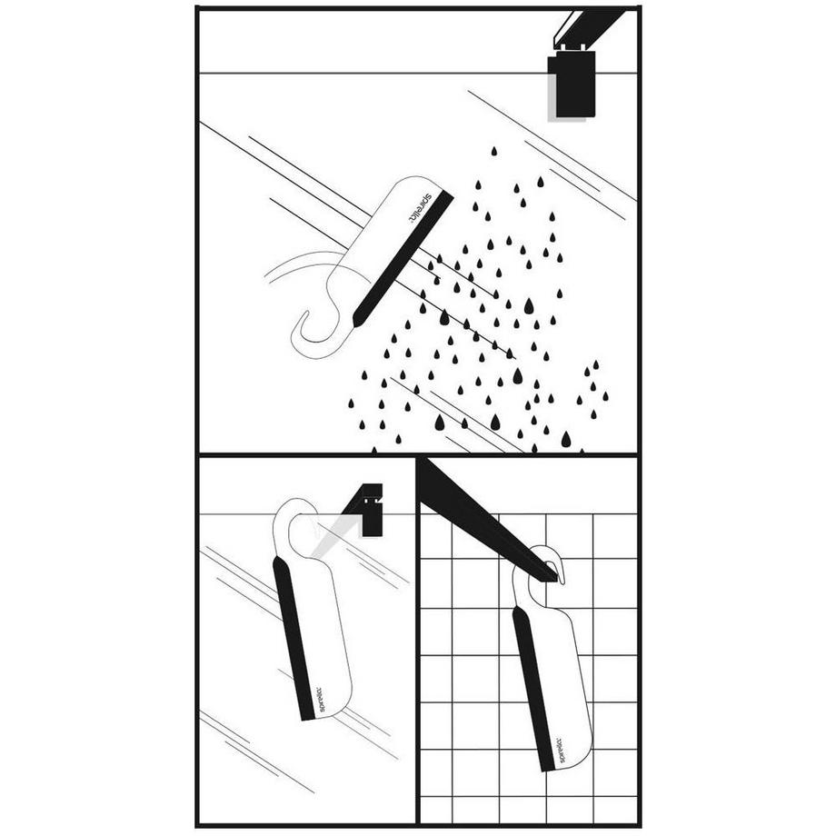 spirella  Raclette De Douche Skate 