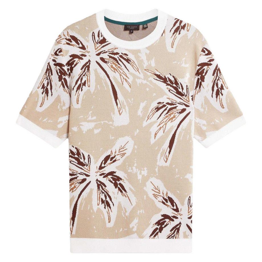 T-ShirtManches Courtes motif/style Palmier