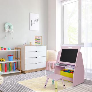 B2X Etagère pour enfants avec tableau noir  