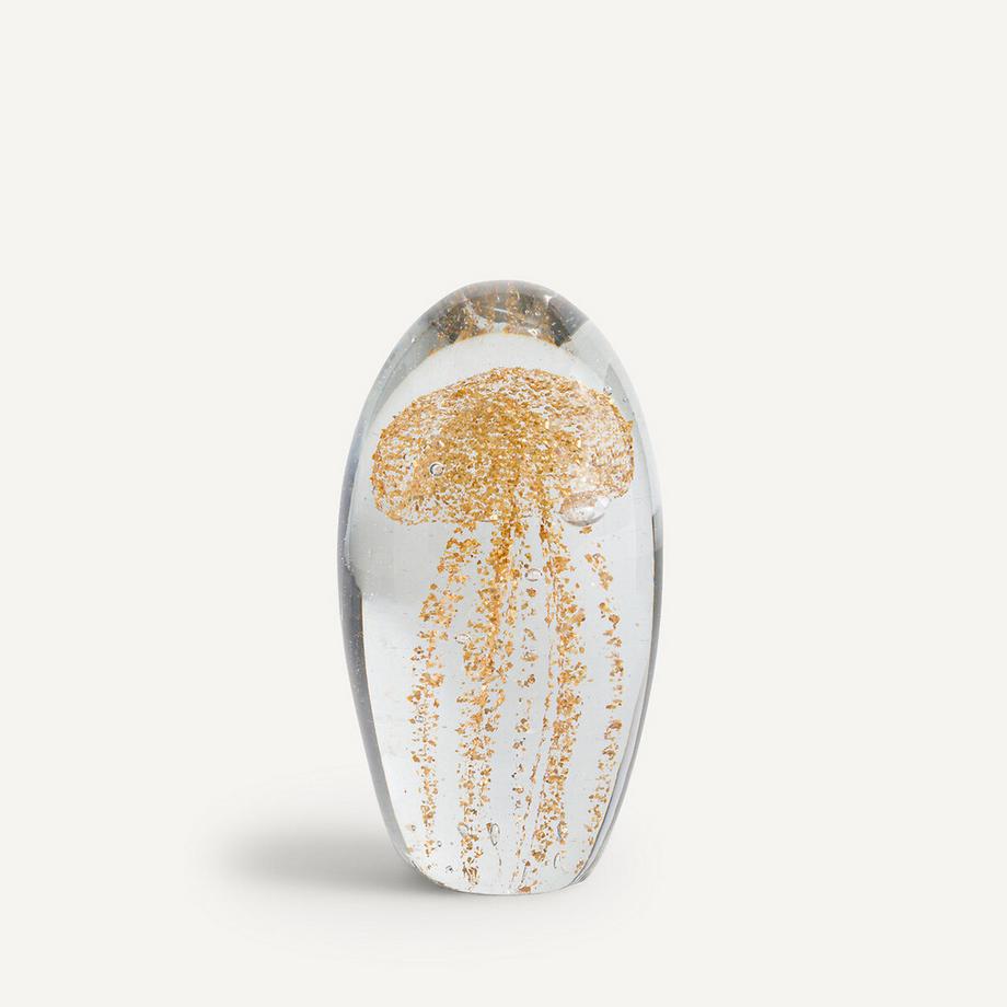 AM.PM  Deko-Objekt Medusa mit goldfarbener Qualle 