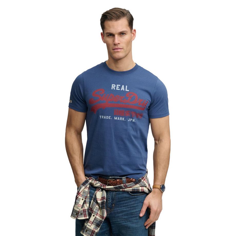 Superdry T-Shirt  1er Pack Bequem sitzend-VI Classic Tee  