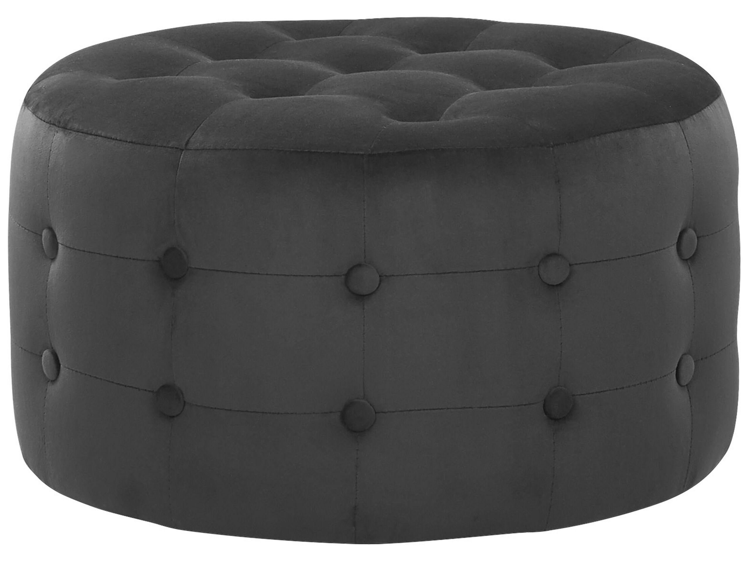 Beliani Pouf en Velluto Glamour TAMPA  