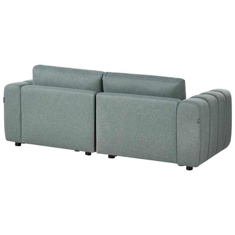 Beliani Canapé 2 places en Tissu  KIVVIK  