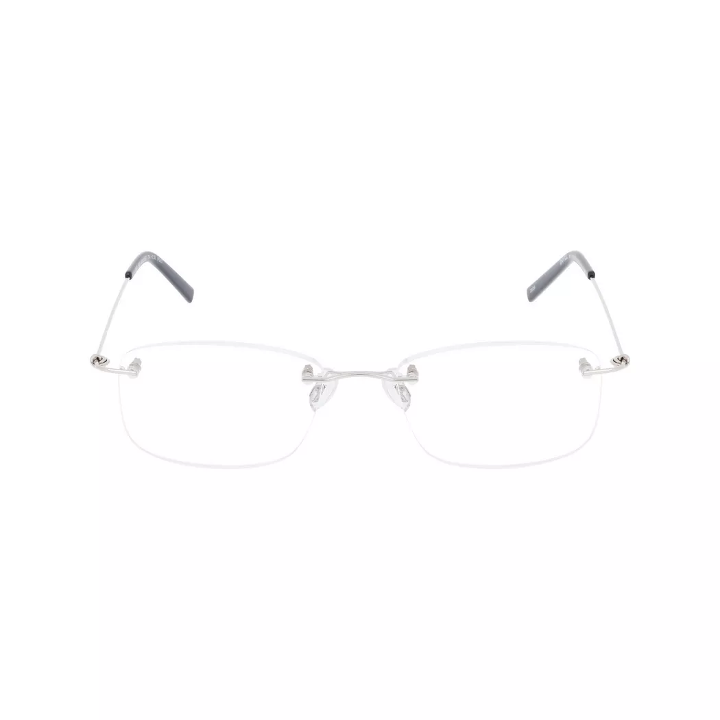 Invu - Lesebrille mit Etui, für Damen, Silber, Größe Onesize