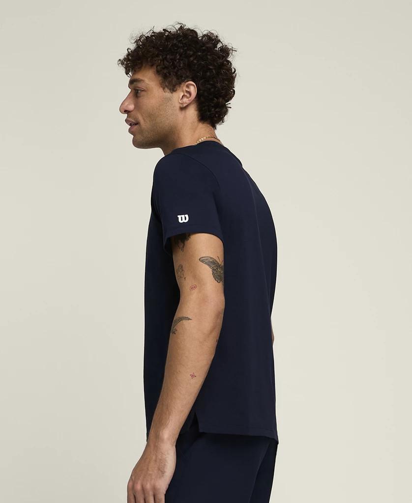 Wilson  Team Graphic T-Shirt Unisex Navy 